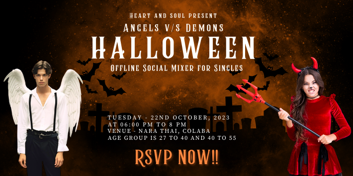 Angels and Demons – Halloween Party!